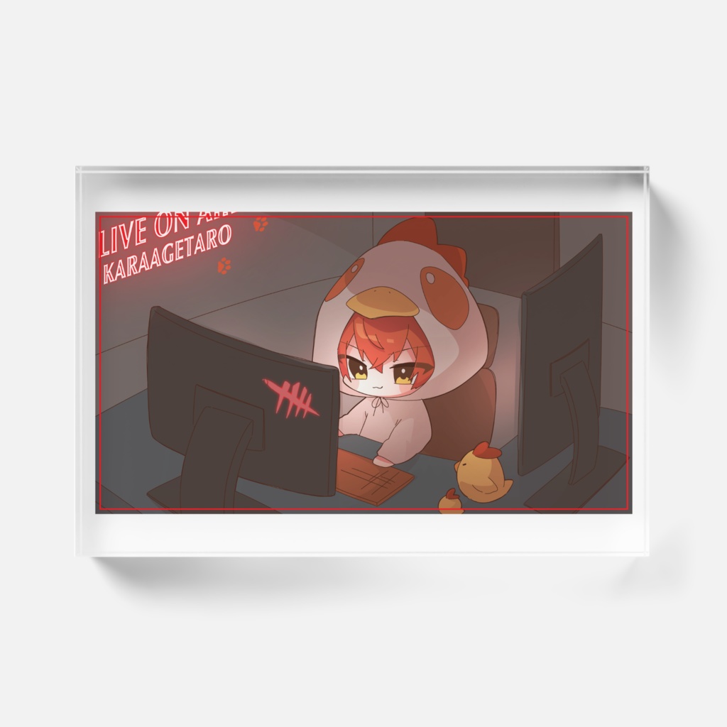 あげ太郎アクリルブロック