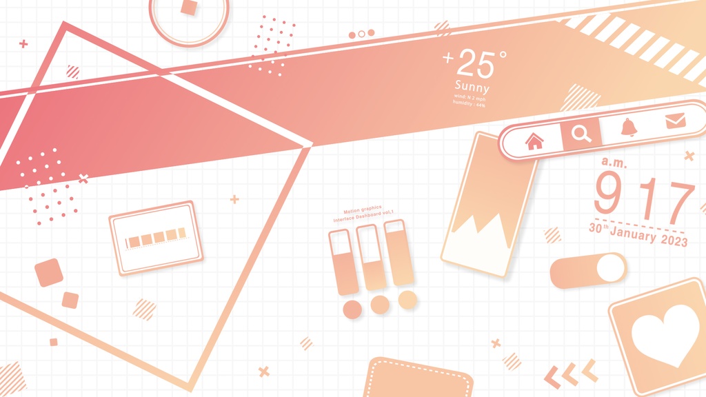 【モーショングラフィックス】Selection.aep