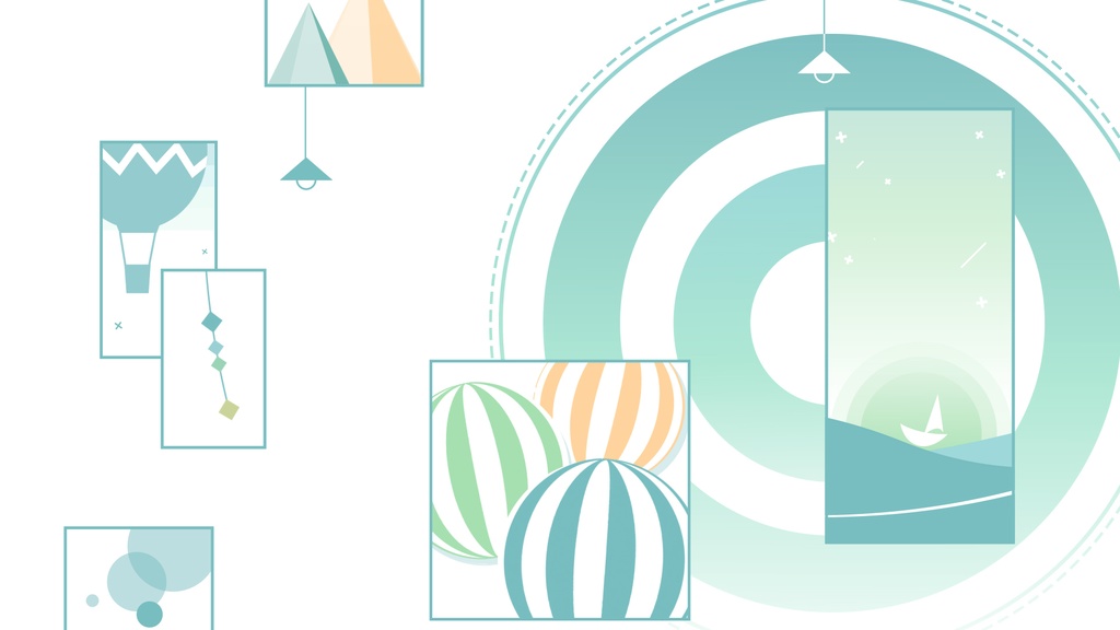 【モーショングラフィックス】Wavelets.aep