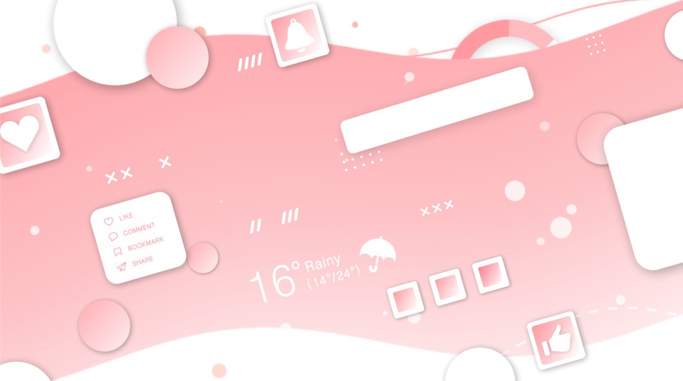 エンドカード素材05 (4色セット)