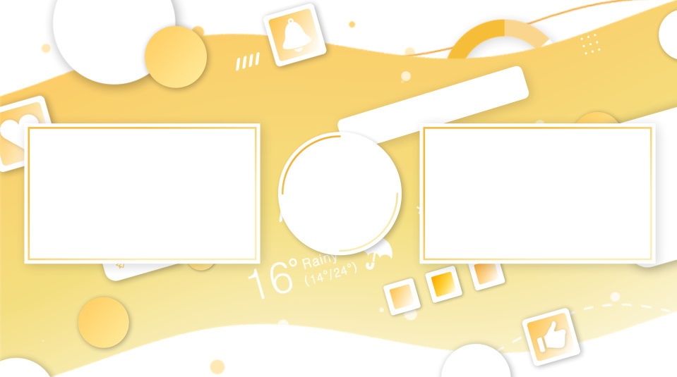 エンドカード素材05 (4色セット)