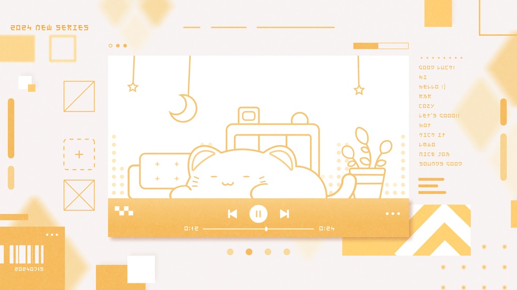 【モーショングラフィックス】FancyLife.aep