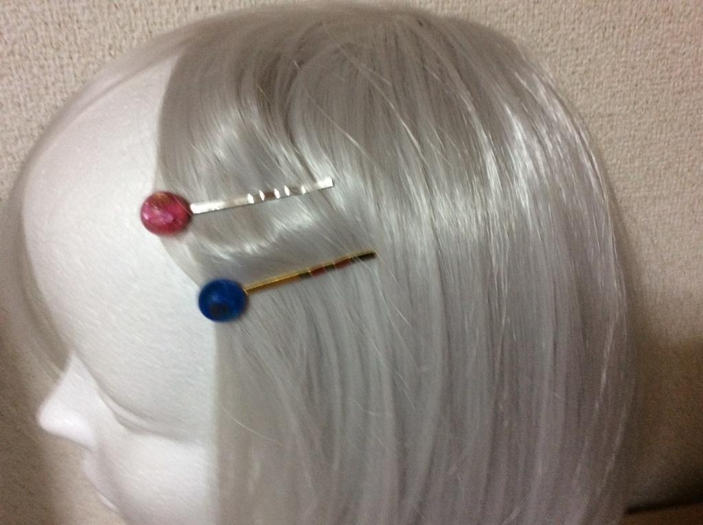スタミュ 鳳＆柊イメージヘアピン