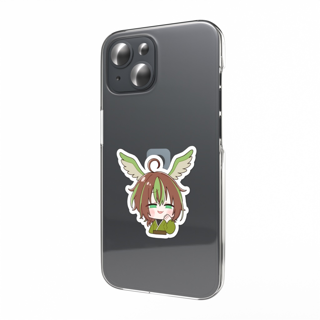 歌夜翠「ニヤニヤ」スマホステッカー