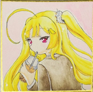 制服エルドリッジ豆色紙(原画)