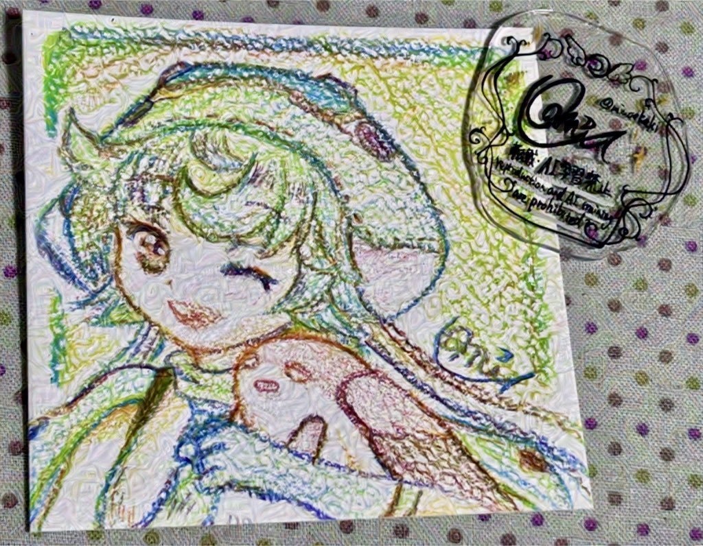 プルシュカ＆メイニャ原画(SNS用紙)