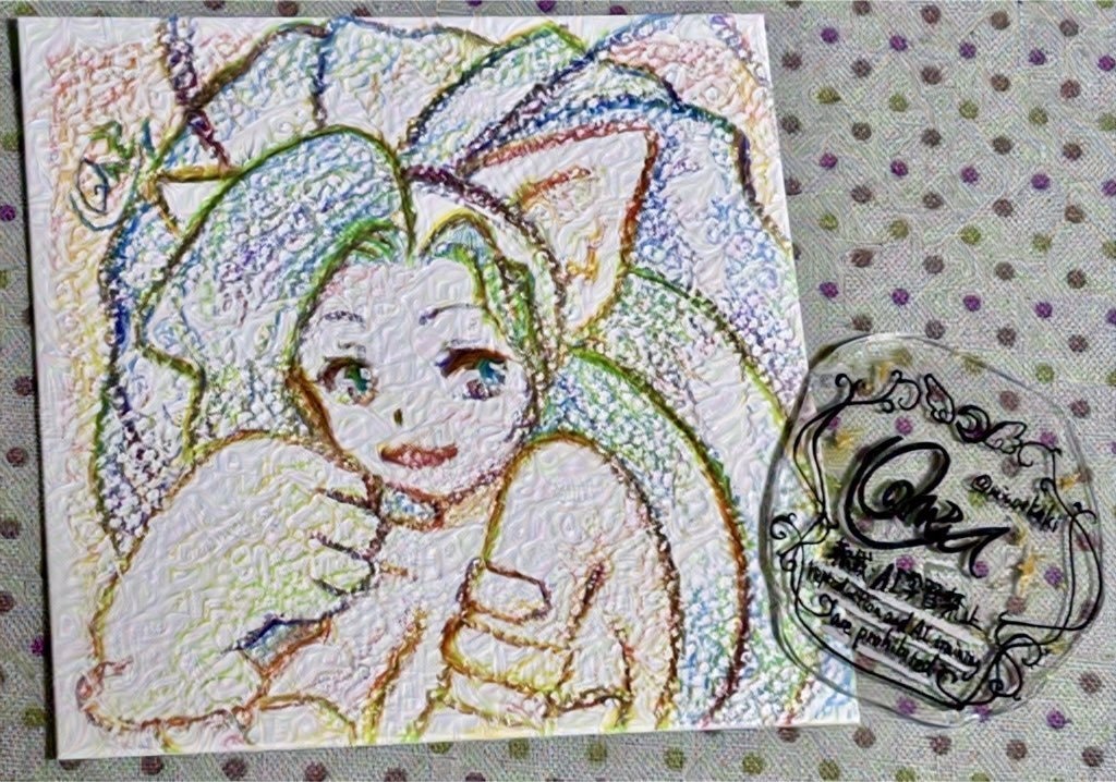 フェリシア原画(SNS用紙)