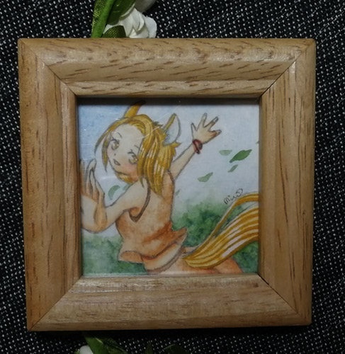 干支っ娘ミニ原画(午年)