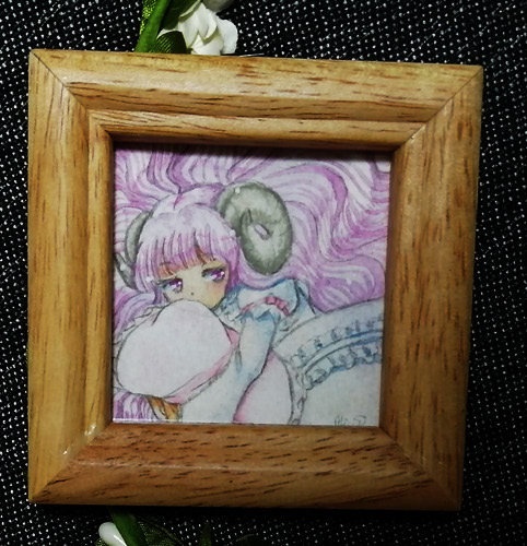 干支っ娘ミニ原画(未年)