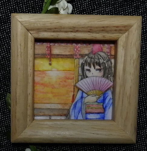 干支っ娘ミニ原画(酉年)