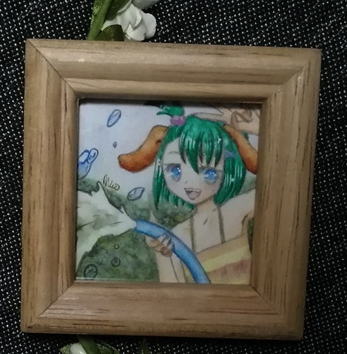 干支っ娘ミニ原画(戌年)