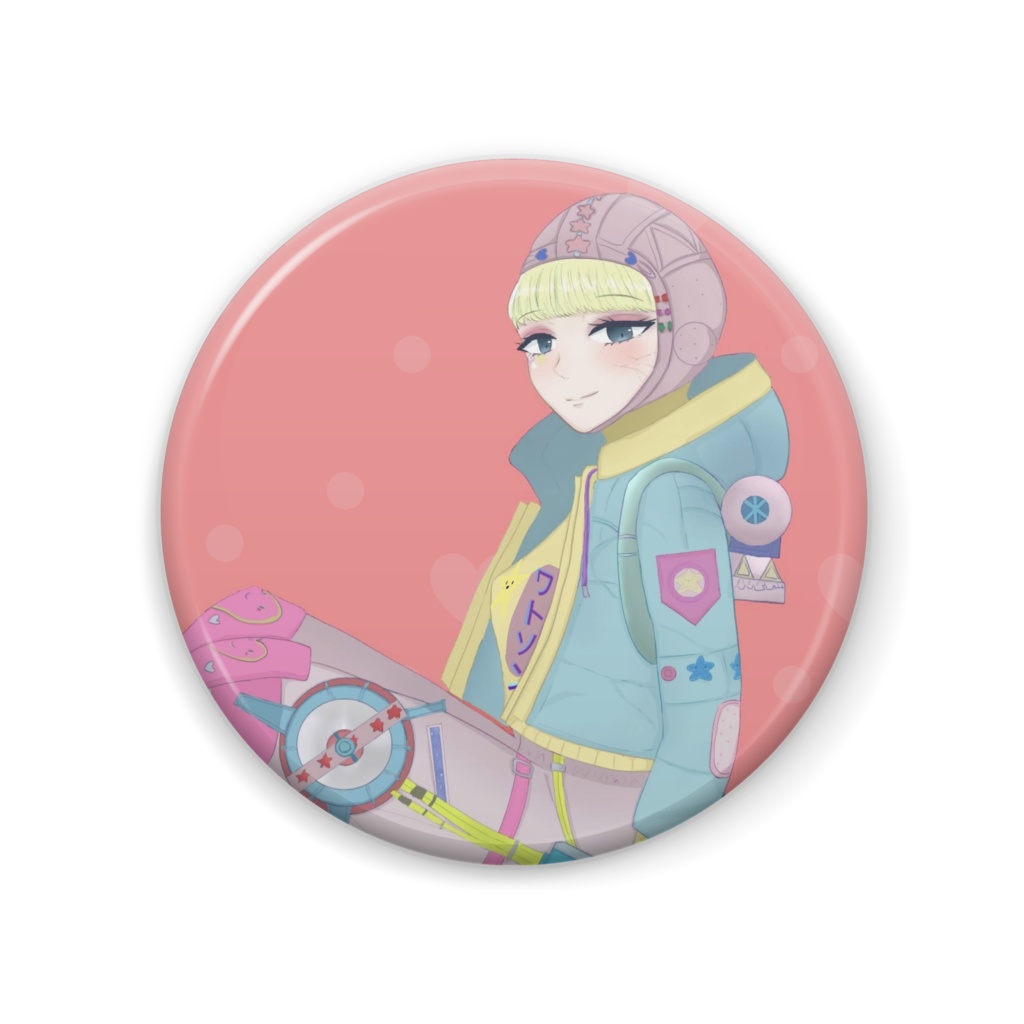 可愛いワットソン缶バッジ