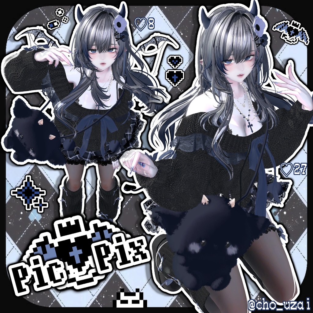 【 無料 】- Free Pose set - 30個 +♡ 支援版 35個