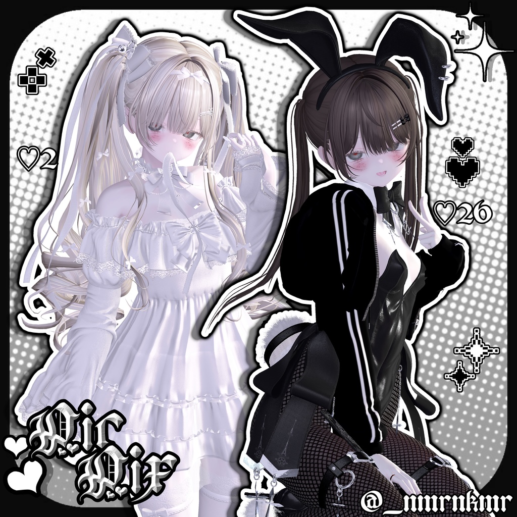 【 無料 】- Free Pose set - 30個 +♡ 支援版 35個