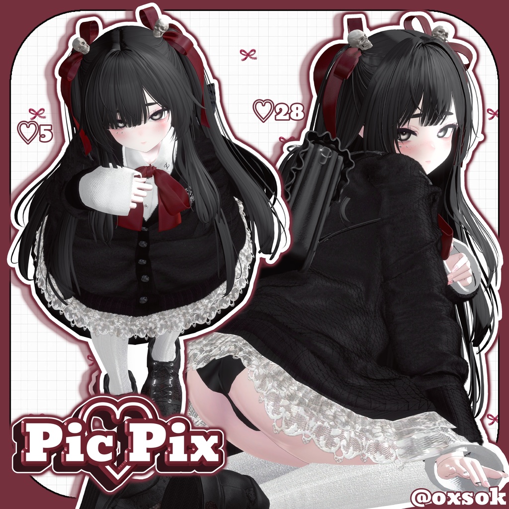 【 無料 】- Free Pose set - 30個 +♡ 支援版 35個