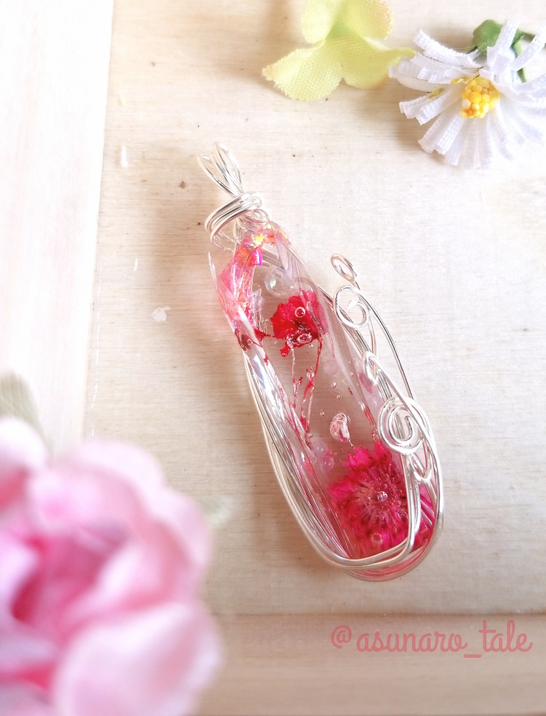 ハーバリウム風鉱石ver.wind