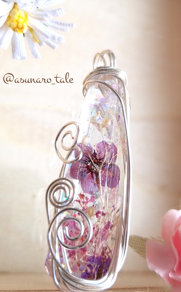 ハーバリウム風鉱石ver.wind