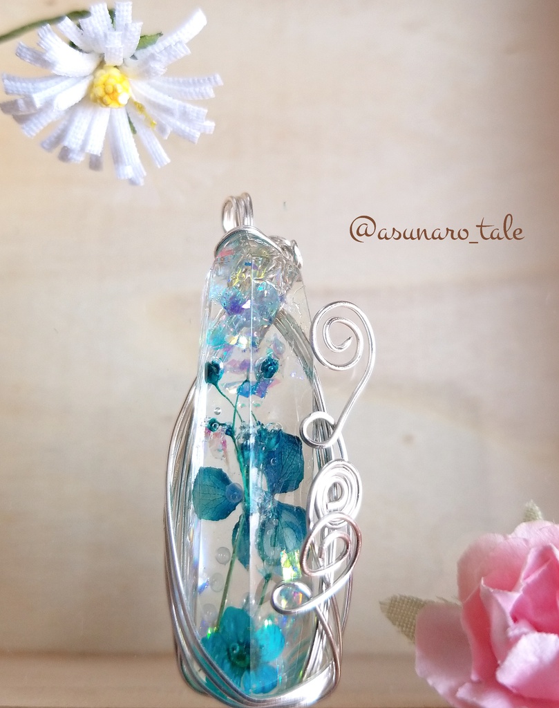 ハーバリウム風鉱石ver.wind