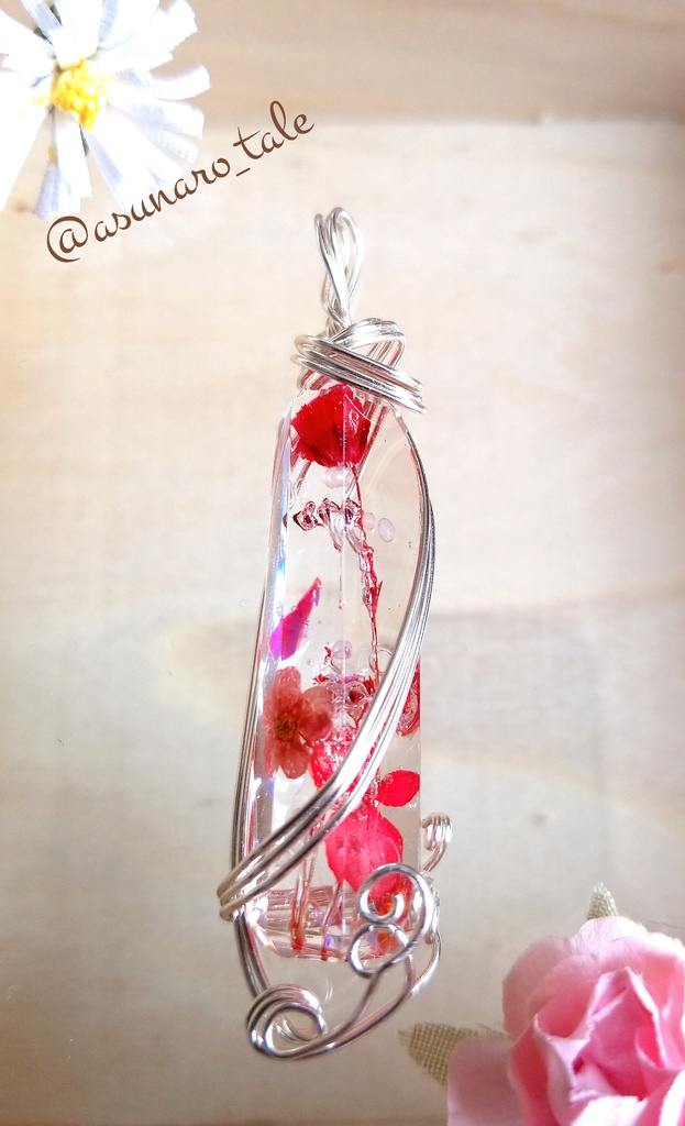 ハーバリウム風鉱石ver.wind