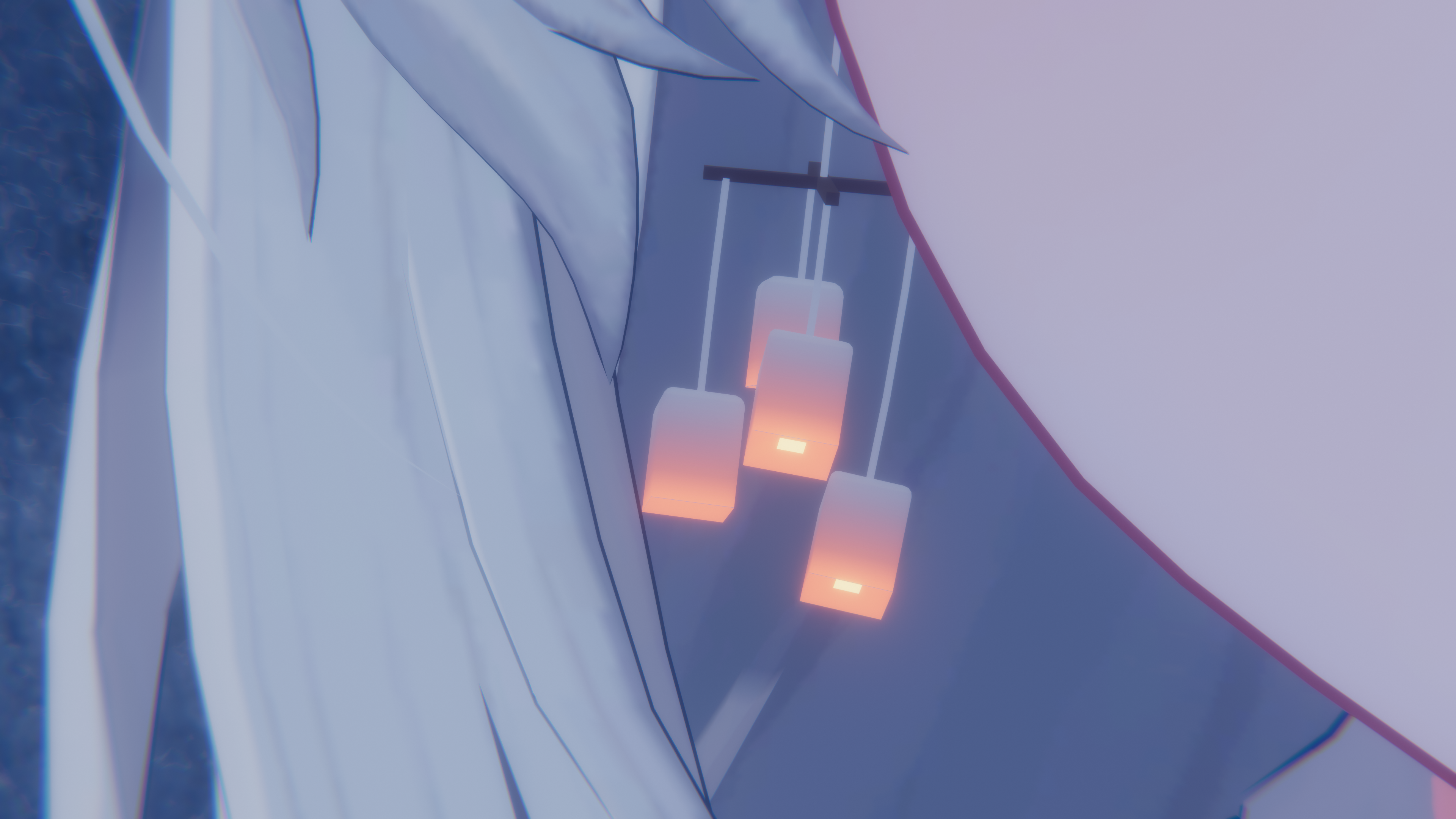 ［VRC想定］灯篭の耳飾り