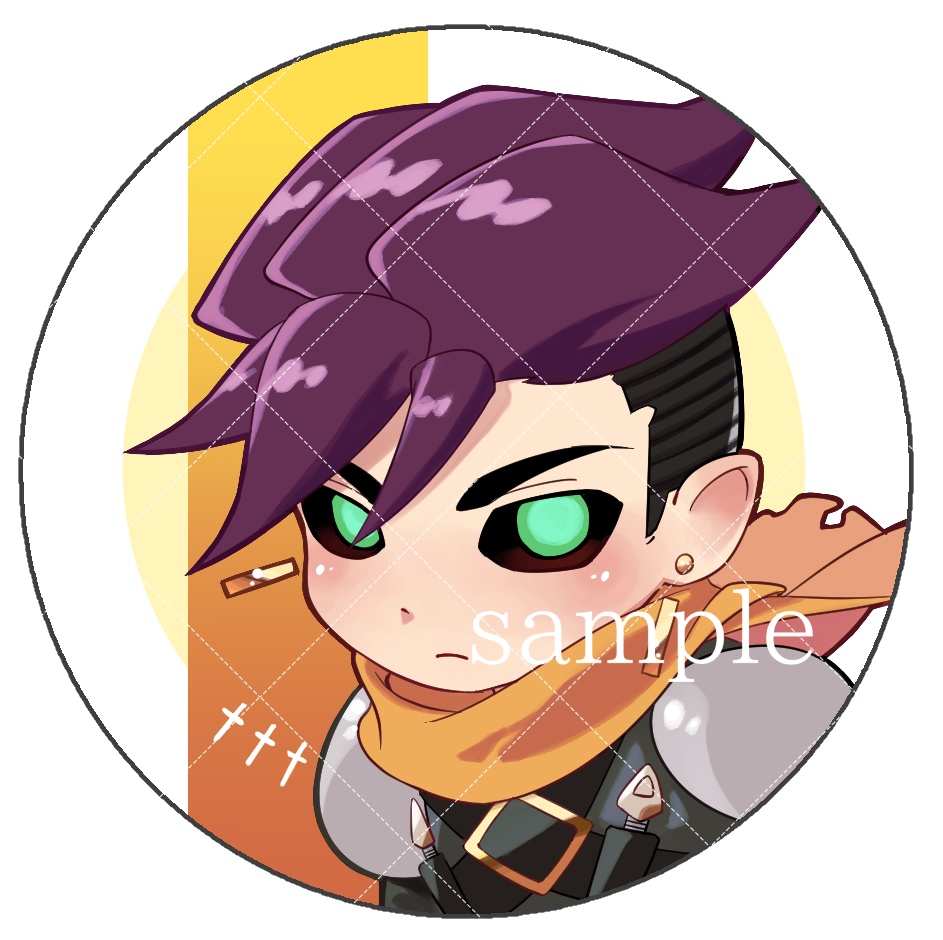 缶バッジ アラン