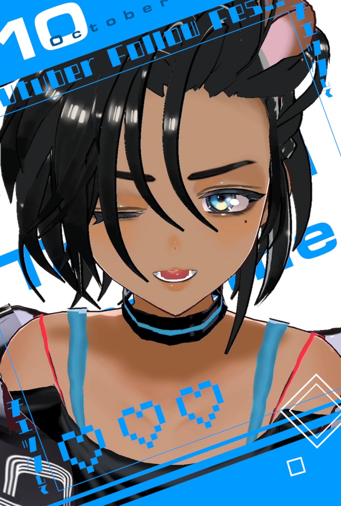 #10月のVtuberフォロー祭り用素材