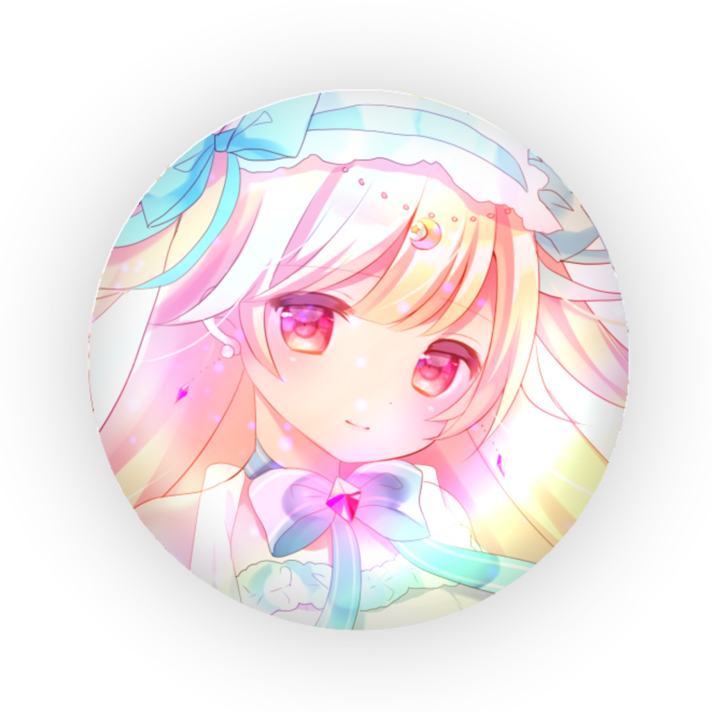 Seleneキラキラ!オーロラ缶バッジ