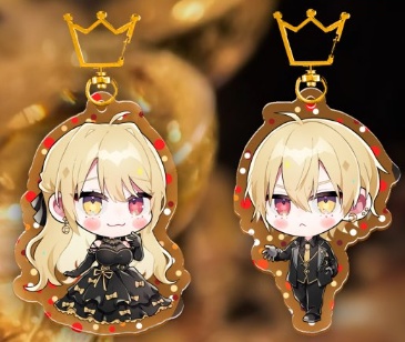 月乃&月斗アクキーセット #ChandeLiaЯ