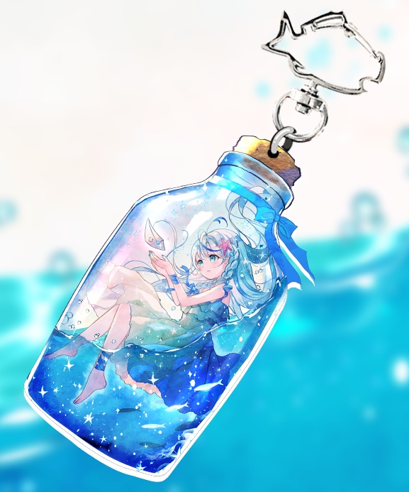 【再販】アクリルキーホルダー #彼方へ名もなき海辺より