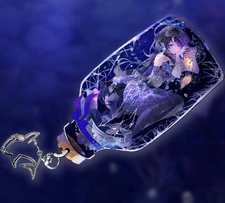 アクリルキーホルダー #残沫