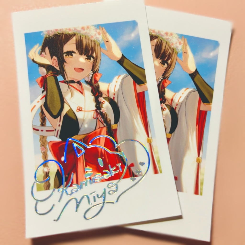 インスタントフォト風カード【在庫のみ】