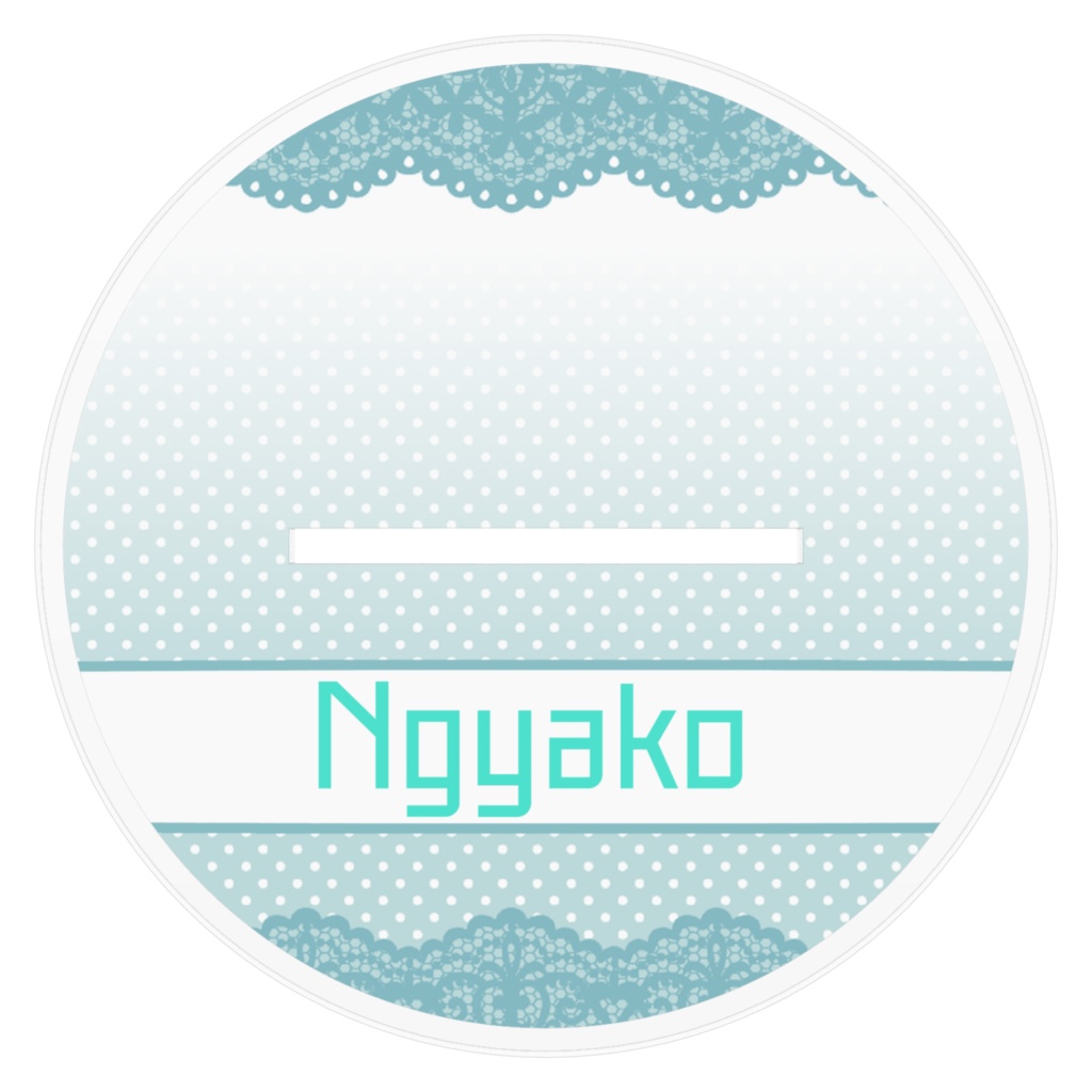 んぎゃ子アクリルフィギュアー片翼衣装ー