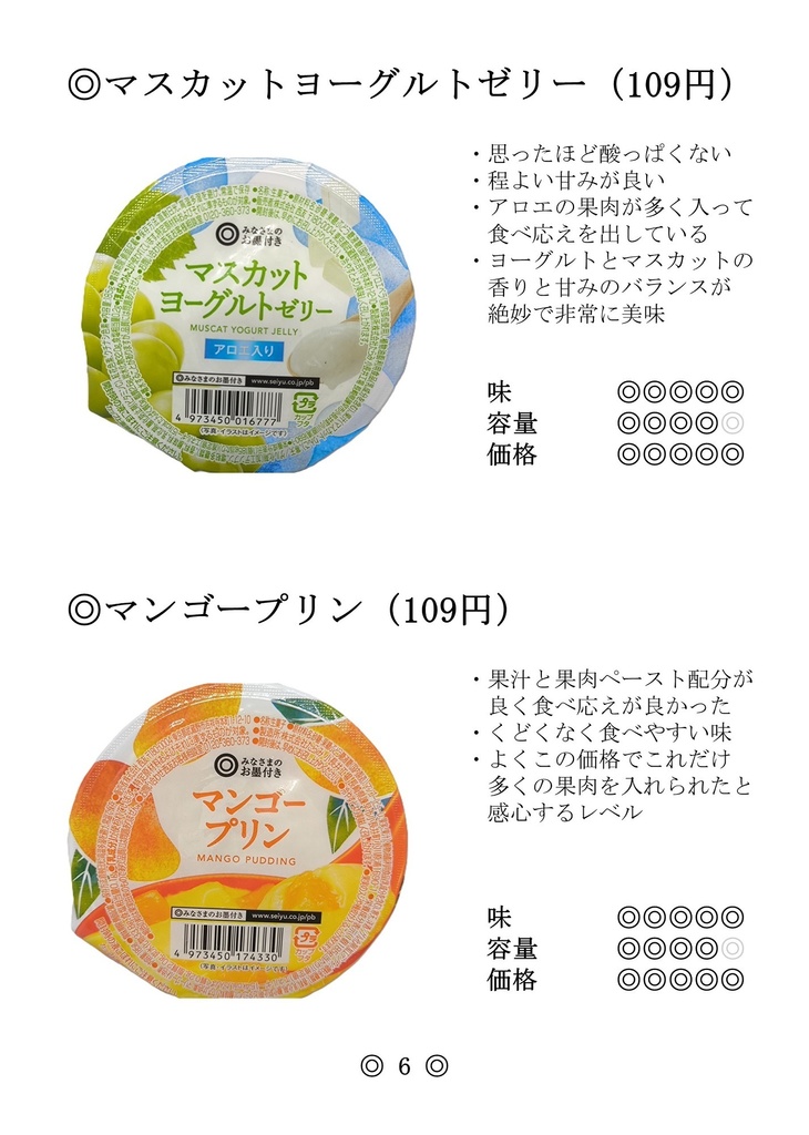 ぼくたちとみなさまのお墨付き4 ~西友プライベートブランド食レポ4~