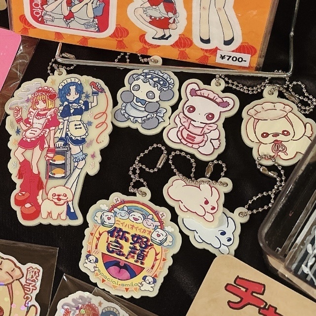 【可爱商店】チャイナメイド/アクリルキーホルダー(小)