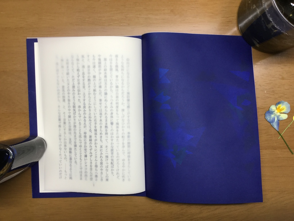 【奏薫小説本】『海庭』