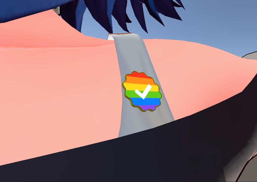 【VRChat Gaymers】Certified Gaymer Badge :3