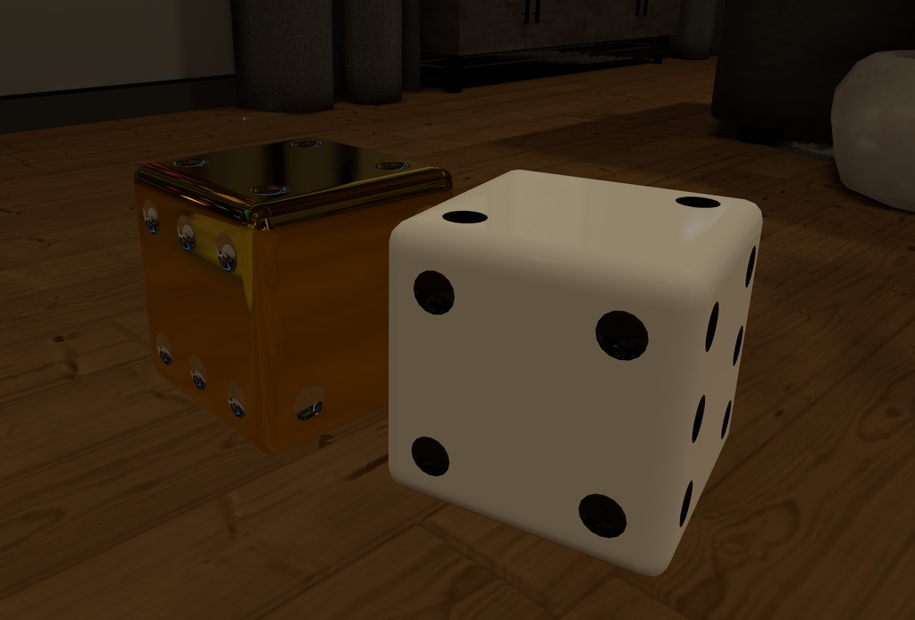 6 Sided Game Dice for VRChat :3