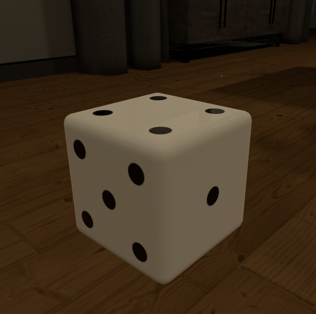 6 Sided Game Dice for VRChat :3