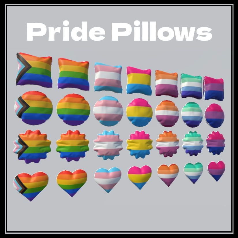 Pride Pillows :3