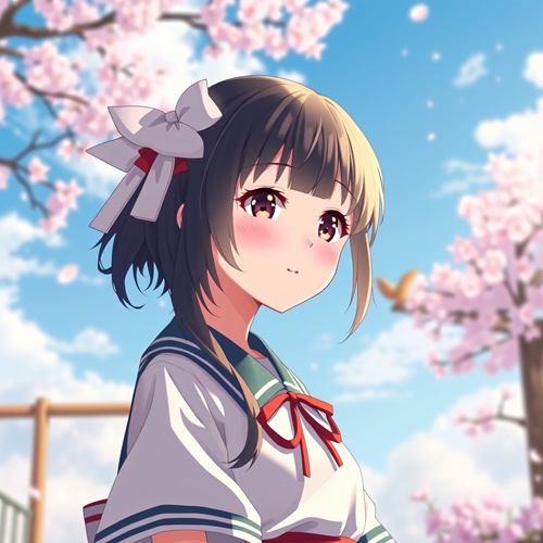 【アイコン・壁紙】少女・女性のイラスト その13