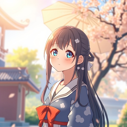 【アイコン・壁紙】少女・女性のイラスト その23