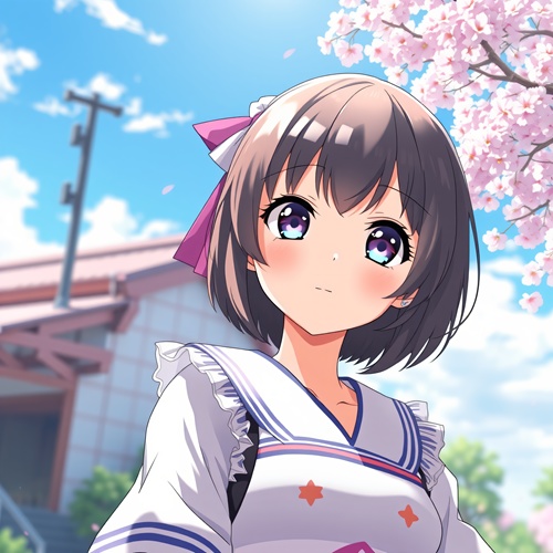 【アイコン・壁紙】少女・女性のイラスト その27