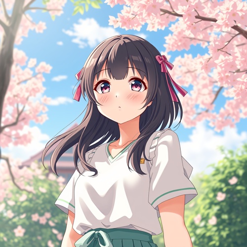 【アイコン・壁紙】少女・女性のイラスト その30