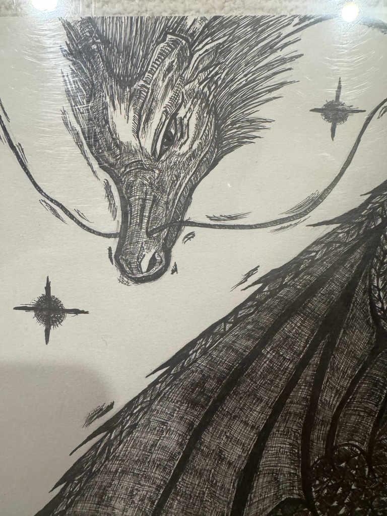 Dragon — 目覚めの守護(原画 / 一点物)