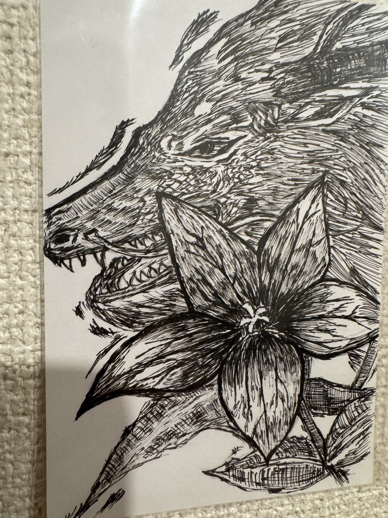 「桔梗と龍 / The Dragon and the Bellflower」