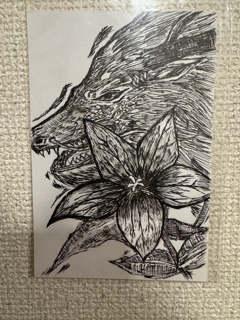 「桔梗と龍 / The Dragon and the Bellflower」