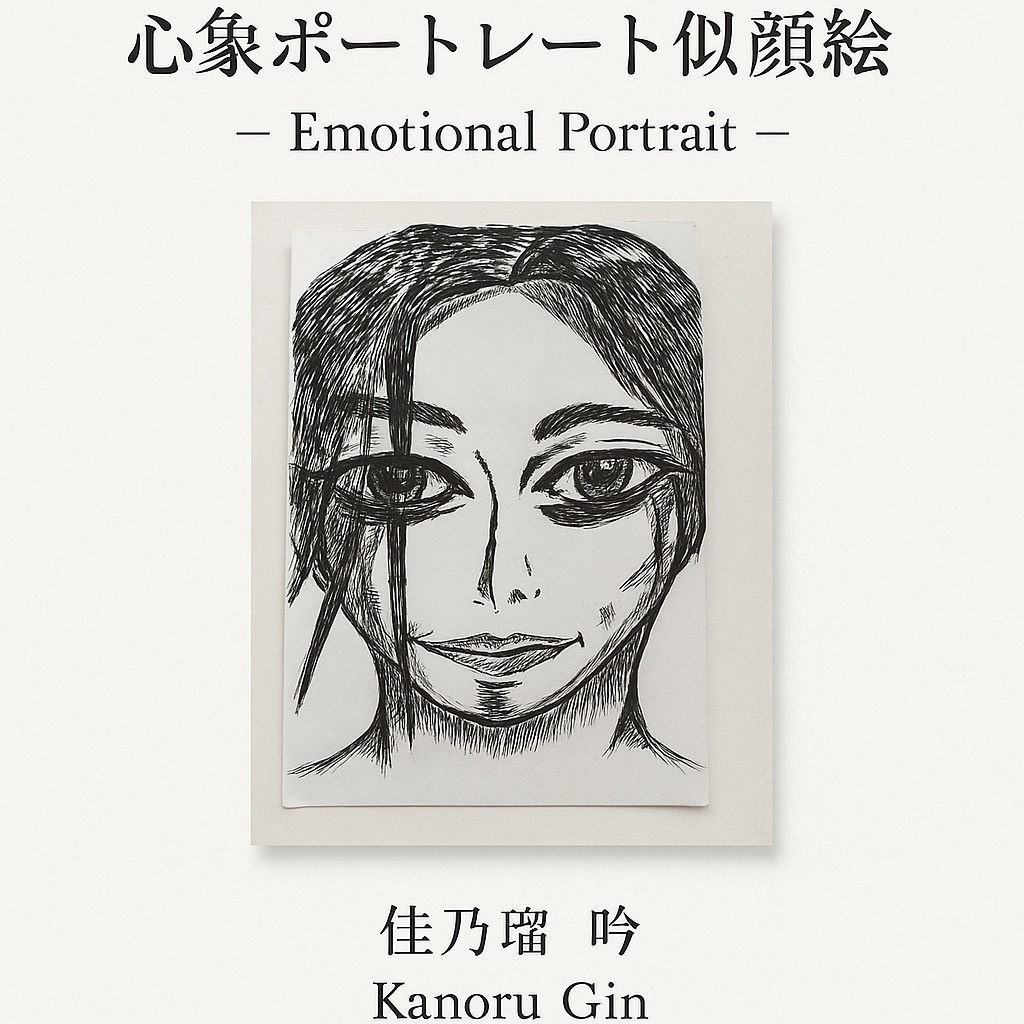 心象ポートレート似顔絵依頼 – Emotional Portrait – あなたの“内側”を描くオーダー作品