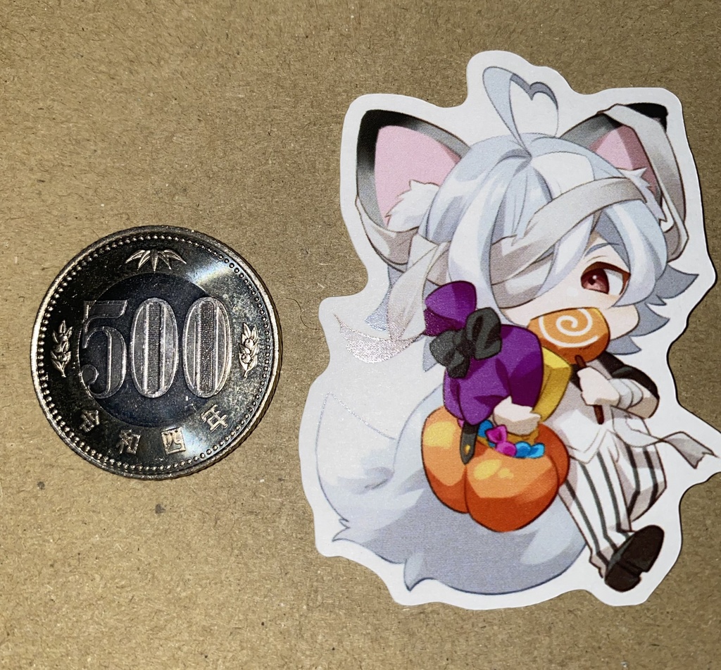 1周年記念グッズ シール 5種類セット おまけ付き