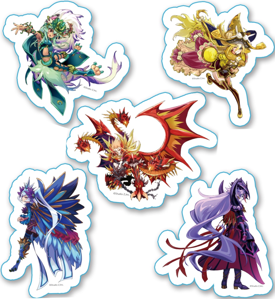 五戦神アクリルキーホルダー（5種）