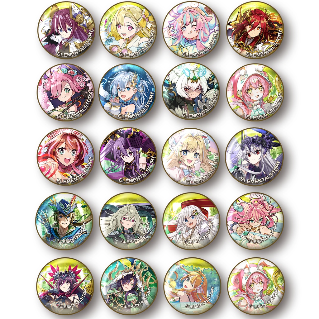 エレストランダム缶バッジ(20種)